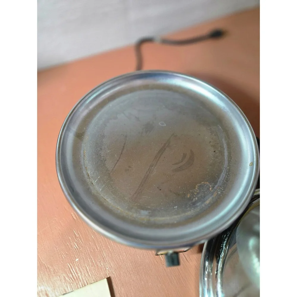 West Bend Familie Slo-Cooker 4 Quart 5-Ply Stainless MultiCore Vintage 7325 USA
